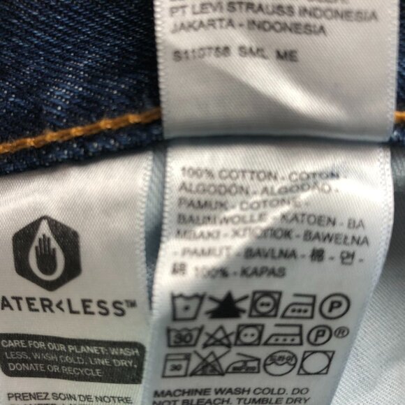 NWT Levi's Men's Jeans Size 58x30 550 Relaxed Fit Straight Leg Blue Denim Casual - Picture 12 of 16